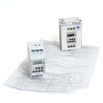 Таймер реле времени на DIN-рейку Feron TM41 3500W/16A, 23248