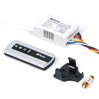 Выключатель дистанционный 230V 1000W 3-хканальный 30м с пультом управления, TM76, Feron, 23345