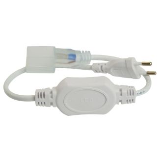 Сетевой шнур для светодиодной ленты 220V LS721 на 50м, DM271, Feron, 23382 (комплект 10 шт.)
