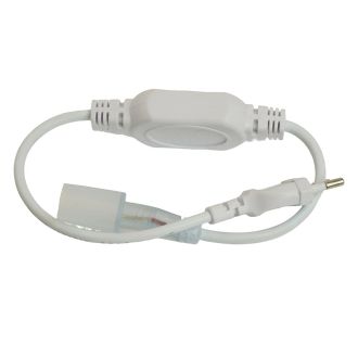 Сетевой шнур для светодиодной ленты 220V LS721 на 50м, DM271, Feron, 23382 (комплект 10 шт.)