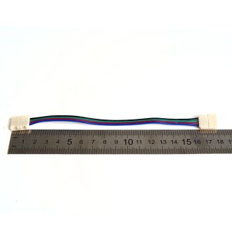 Соединительный провод для светодиодных лент RGB/10 мм, LD111, Feron, 23398 (комплект 10 шт.)