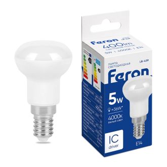 Лампа светодиодная Feron LB-439 E14 5W 175-265V 4000K, 25517