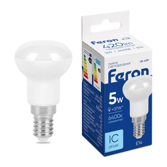 Лампа светодиодная Feron LB-439 E14 5W 175-265V 6400K, 25518