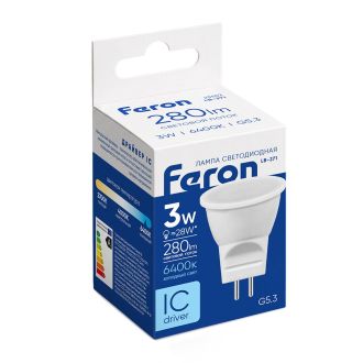 Лампа светодиодная Feron LB-271 MR11 G5.3 3W 230V 6400K, 25553