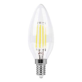 Лампа светодиодная Feron LB-58 Свеча E14 5W 230V 2700K, 25572