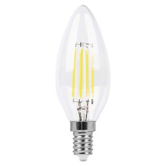 Лампа светодиодная Feron LB-58 Свеча E14 5W 230V 4000K, 25573