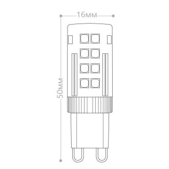 Лампа светодиодная Feron LB-432 G9 5W 175-265V 2700K, 25769