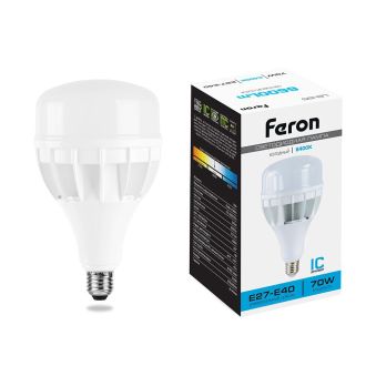 Лампа светодиодная Feron LB-65 E27-E40 70W 175-265V 6400K, 25783