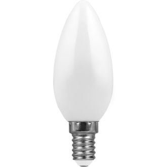 Лампа светодиодная Feron LB-66 Свеча E14 7W 230V 2700K, 25785