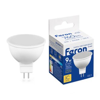 Лампа светодиодная Feron LB-560 MR16 G5.3 9W 175-265V 2700K, 25839