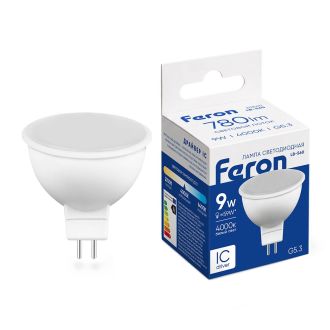 Лампа светодиодная Feron LB-560 MR16 G5.3 9W 175-265V 4000K, 25840