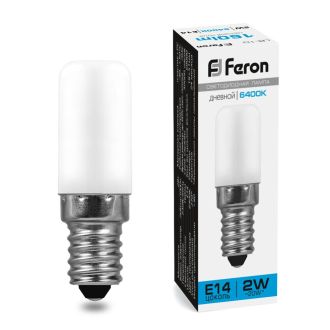 Лампа светодиодная Feron LB-10 E14 2W 230V 6400K, 25988