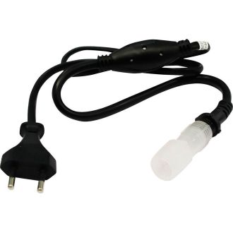 Сетевой шнур для кругл. дюралайта LED-R2W, шнур 0,8м, LD122, Feron, 26093