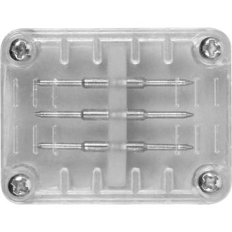 Соединитель для квадр. дюралайта LED-F3W, пластик (продажа упаковкой), LD126, Feron, 26104 (комплект 50 шт.)