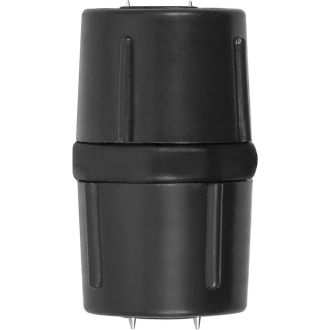 Соединитель для кругл. дюралайта LED-R2W, пластик (продажа упаковкой), LD126, Feron, 26145 (комплект 70 шт.)