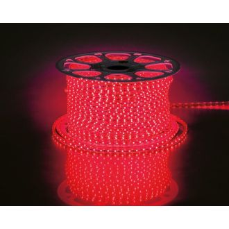 Cветодиодная LED лента Feron LS704, 60SMD(2835)/м 4.4Вт/м 100м 220V IP65. красный, 26239 (комплект 100 шт.)