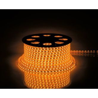 Cветодиодная LED лента Feron LS704, 60SMD(2835)/м 4.4Вт/м 100м 220V IP65. желтый, 26240 (комплект 100 шт.)