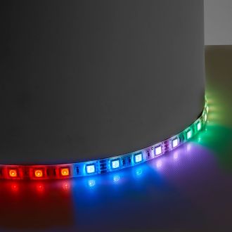 Светодиодная LED лента Feron LS606, 60SMD(5050)/m 14.4W/m 12V 3m RGB с адаптером с вилкой, контроллером с пультом в комплекте, 27722