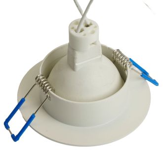 Светильник встраиваемый Feron GS-M392 потолочный MR16 G5.3 белый, 28339