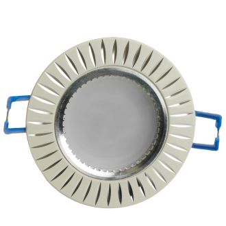 Светильник встраиваемый Feron GS-M394 потолочный MR16 G5.3 белый, 28342