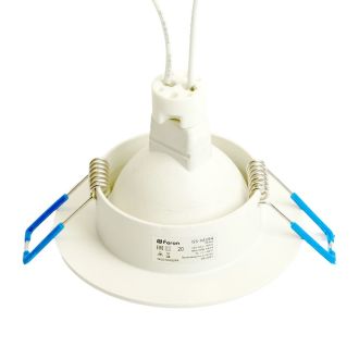 Светильник встраиваемый Feron GS-M394 потолочный MR16 G5.3 белый, 28342