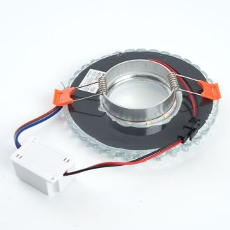 Светильник встраиваемый с белой LED подсветкой Feron CD900 потолочный MR16 G5.3 белый, 28843