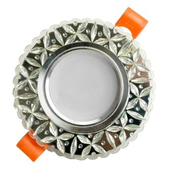 Светильник встраиваемый с белой LED подсветкой Feron CD905 потолочный MR16 G5.3 белый, 28848