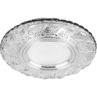 Светильник встраиваемый с белой LED подсветкой Feron CD907 потолочный MR16 G5.3 белый, 28850