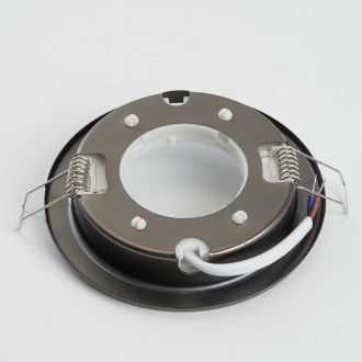 Светильник встраиваемый Feron DL53 потолочный GX53 черный хром, 28947