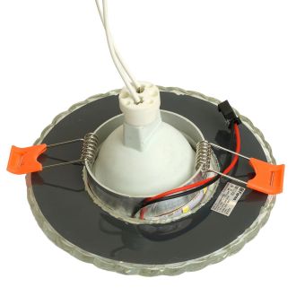 Светильник встраиваемый с белой LED подсветкой Feron CD938 потолочный MR16 G5.3 прозрачный, 29471