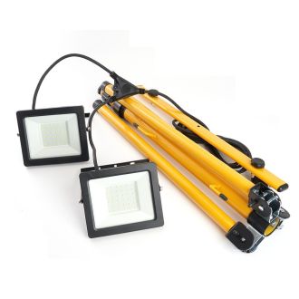 Светодиодный прожектор Feron LL-503 на штативе IP65 2*50W 6400K, 29568
