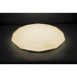 Светодиодный управляемый светильник накладной Feron AL5200 DIAMOND тарелка 36W 3000К-6000K белый, 29635
