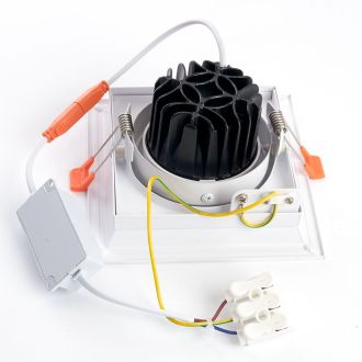 Светодиодный светильник Feron AL201 карданный 1x12W 4000K 35 градусов, белый, 29773