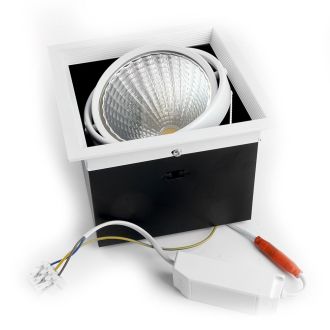Светодиодный светильник Feron AL211 карданный 1x30W 4000K 35 градусов, белый, 29779