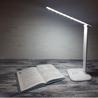 Настольный светодиодный светильник Feron DE1725 10W, 4000K, 100-240V, белый, 29861