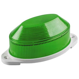 Cветильник-вспышка (стробы), 18LED 1,3W, зеленый STLB01, Feron, 29897