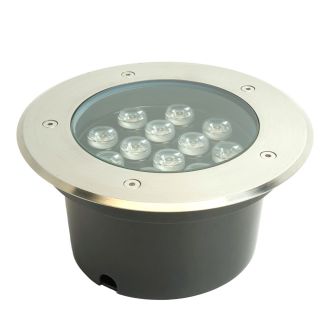 Светодиодный светильник тротуарный (грунтовый) Feron SP4114 12W 2700K 230V IP67, 32021