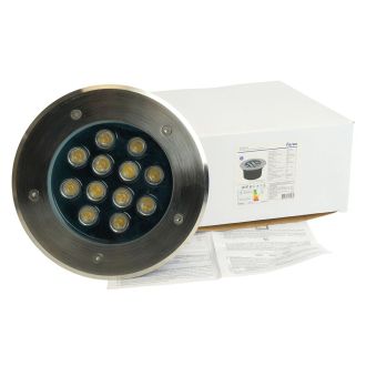 Светодиодный светильник тротуарный (грунтовый) Feron SP4114 12W 2700K 230V IP67, 32021