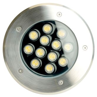 Светодиодный светильник тротуарный (грунтовый) Feron SP4114 12W 2700K 230V IP67, 32021