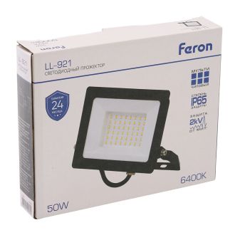Светодиодный прожектор Feron LL-921 IP65 50W 6400K, 32102