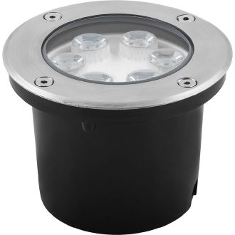 Светодиодный светильник тротуарный (грунтовый) Feron SP4112 6W зеленый 230V IP67, 32112