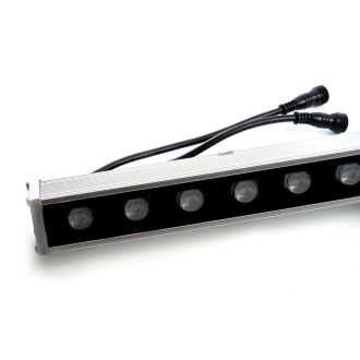 Светодиодный линейный прожектор для подсветки стен с DMX Feron LL-892 18W RGB DC24V IP65, 32258