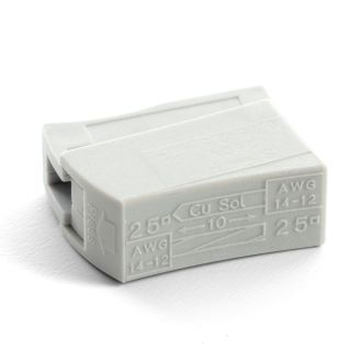 Клемма для светильников, двусторонняя STEKKER, LD224-101, 32387 (комплект 100 шт.)