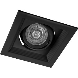 Светильник встраиваемый Feron DLT201 потолочный MR16 G5.3 черный, 32441