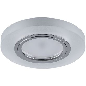 Светильник встраиваемый с белой LED подсветкой Feron CD8060 потолочный MR16 G5.3 белый матовый, 32570