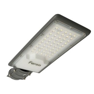 Светодиодный уличный консольный светильник Feron SP3031 30W 6400K 230V, серый, 32576