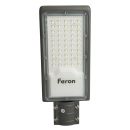 Светодиодный уличный консольный светильник Feron SP3032 50W 6400K 230V, серый, 32577