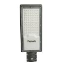 Светодиодный уличный консольный светильник Feron SP3033 100W 6400K 230V, серый, 32578