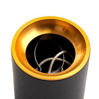 Светильник потолочный Feron ML175 MR16 GU10 35W 230V, черный, золото, 32633