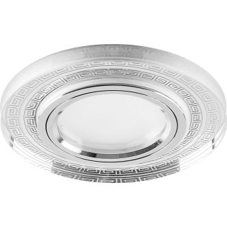 Светильник встраиваемый с LED подсветкой Feron CD960 потолочный MR16 G5.3 прозрачный, 32650